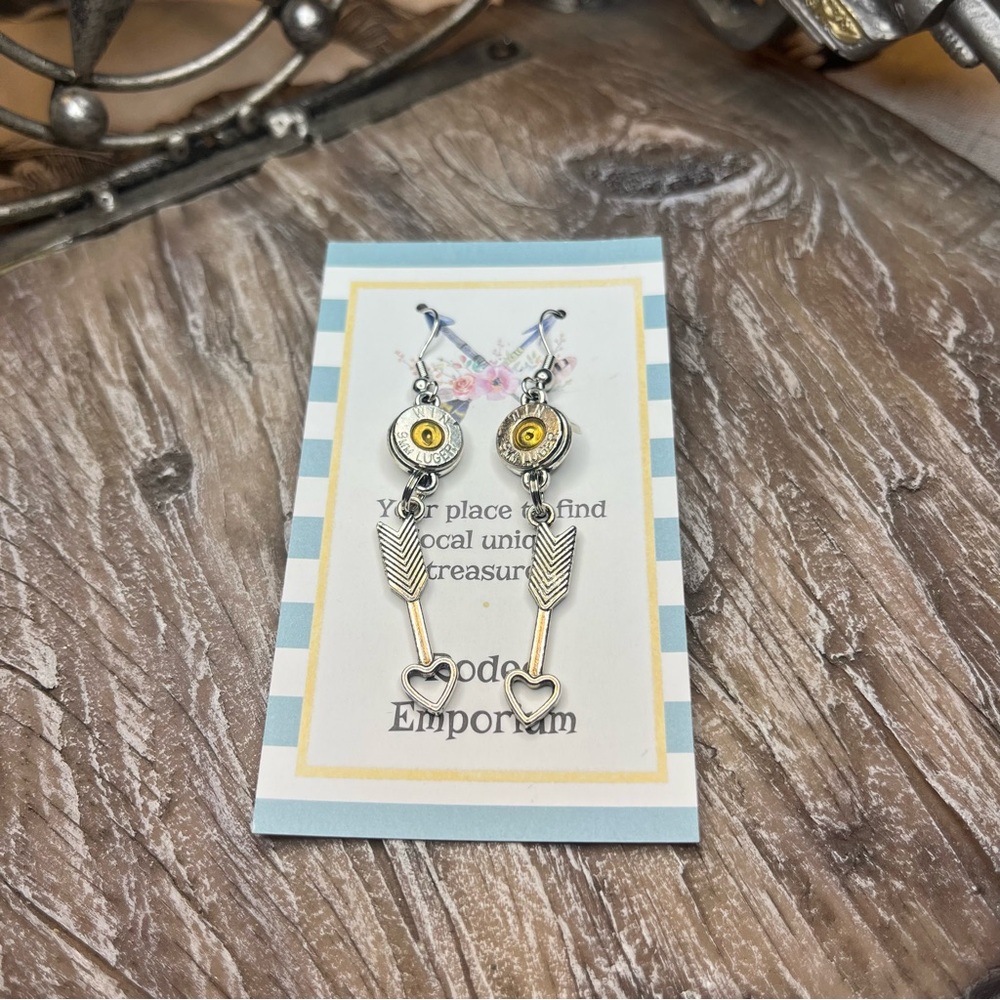 Bullet Dangly Earrings